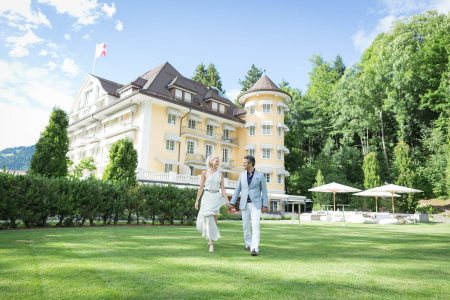 Mariage  Marie & Mohammed - Le Grand Bellevue Gstaad Switzerland - Julie Rheme